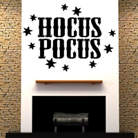 Hocus Pocus - Vinyl Wall Decal - Wall Quote - Wall Decor