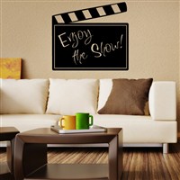 Enjoy the show! - Vinyl Wall Decal - Wall Quote - Wall Decor