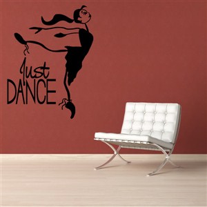 Just Dance - Vinyl Wall Decal - Wall Quote - Wall Decor