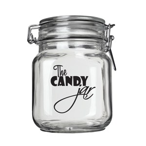 The Candy Jar - Vinyl Wall Decal - Wall Quote - Wall Decor